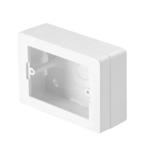Caja Adosable Rectangular con tarubos y tornillos